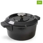 Woll 2tlg. Set: Kochtopf "Iron" in Anthrazit - &Oslash; 20 cm