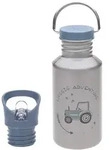 L&auml;ssig Trinkflasche "Adventure" in Silber - 500 ml