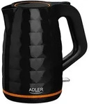 Adler Wasserkocher "AD 1277" in Schwarz - 1,7 l