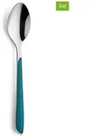 Paul Wirths 24tlg. Poliertes Besteck-Set "Prisma" in Petrol