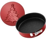 Zenker Motiv-Springform "Sparkling Christmas" in Rot - &Oslash; 26 cm