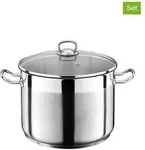 GSW 2tlg. Set: Edelstahl-Kochtopf ''Profi'' - 15 l