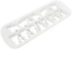 Dr. Oetker Ausstecher "Winterwunderland" in Wei&szlig; - (L)32 x (B)11 cm