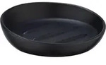 Wenko Seifenablage "Badi" in Schwarz - &Oslash; 11,5 cm
