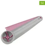 Zenker 2er-Set: Mini-Makronator "Candy" in Grau - (L)16 x &Oslash; 3 cm
