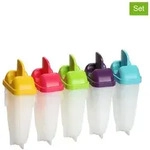 Fackelmann 5er-Set: Stieleisformen in Bunt - (B)5 x (H)8 x (T)4 cm