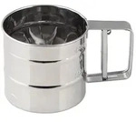 Zenker Edelstahl-Einhandsieb ''Patisserie'' - (H)15,5 x &Oslash; 9,5 cm