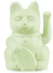 Donkey Winkekatze "Lucky Cat" in Gr&uuml;n - (H)10 cm