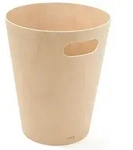umbra Papiereimer ''Woodrow'' in Beige - 7,5 l