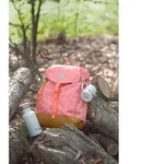 L&auml;ssig Rucksack "Adventure" in Pink - (L)25,5 x (B)13,5 x (H)38 cm