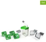 Genius 13tlg. Spiralschneider-Set "Nicer Dicer Julietti" in Gr&uuml;n