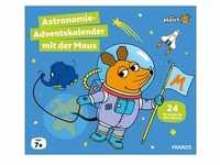 FRANZIS Adventskalender "Astronomie Adventskalender mit der Maus" - ab 7 Jahren