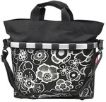 Asista Fahrradkorb "KLICKfix" in Schwarz - (B)40 x (H)35 x (T)20 cm