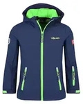 Trollkids Softshelljacke "Oslofjord" in Dunkelblau - 104