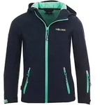 Trollkids Softshelljacke "Oslofjord" in Dunkelblau - 128