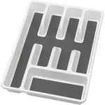 Wenko Besteckkasten in Wei&szlig; - (B)26,5 x (H)5 x (T)36,5 cm