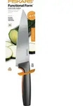 Fiskars Kochmesser "Functional Form" in Schwarz - (H)29 cm