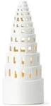 K&auml;hler Lichthaus "Urbania" in Wei&szlig; - (H)22,5 cm