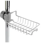 Maximex Duschablage in Silber - (B)10 x (H)17 x (T)4 cm