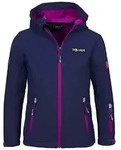 Trollkids Softshelljacke "Oslofjord" in Dunkelblau - 104