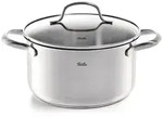 Fissler 2tlg. Set: Edelstahl-Kochtopf "Copenhagen" - &Oslash; 20 cm