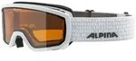 Alpina Ski-/ Snowboardbrille "Scarabeo JR" in Wei&szlig;