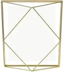 umbra Bilderrahmen "Prisma" in Messing - (B)25 x (H)30 x (T)8 cm