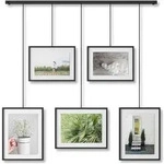 umbra Bilderleiste "Exhibit" in Schwarz - (L)79 x (B)70 cm