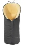 Hofbrucker Lammfell-Fu&szlig;sack in Anthrazit - (L)80 x (B)34 cm