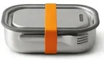 Black+Blum Lunchbox in Silber - (B)20 x (H)6,5 x (T)15 cm