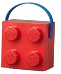 LEGO Lunchbox "Brick 4" in Rot - (B)16,5 x (H)11,6 x (T)17,3 cm