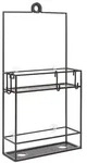 umbra Badregal "Cubiko" in Schwarz - (B)11 x (H)61 x (T)11 cm