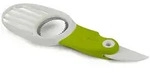 JosephJoseph 3in1-Avocadomesser "GoAvocado" in Hellgr&uuml;n - (L)18 cm
