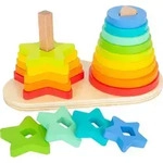 small foot Steckspiel "Regenbogen" - ab 12 Monaten
