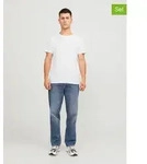 Jack & Jones 3er-Set: Shirts "Jjeorganic" in Wei&szlig; - XXL