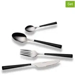 Echtwerk 16tlg. Besteck-Set "Basic" in Schwarz