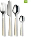 Echtwerk 16tlg. Besteck-Set "Basic" in Creme