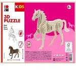 Marabu 3D-Holzpuzzle "Pferd" - ab 4 Jahren