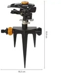 Fiskars Impuls-Sprinkler in Schwarz