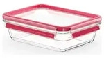 Emsa Frischhaltedose "Clip & Close" in Rot - 1,1 l