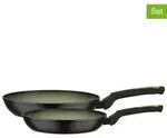 GSW 2er-Set: Bratpfannen ''Avocado'' in Schwarz