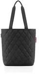 Reisenthel Shopper "Classic M" in Schwarz - (B)40 x (H)35 x (T)13 cm