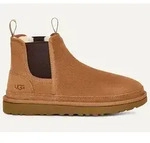 UGG Leder-Chelsea-Boots "Neumel" in Hellbraun - 43