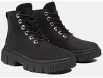 Timberland Leder-Boots "Greyfield Mid" in Schwarz - 40