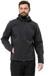 Jack Wolfskin Softshelljacke "Bornberg" in Schwarz - XL