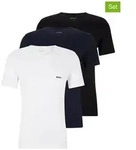 Hugo Boss Underwear 3er-Set: Shirts in Wei&szlig; - XL
