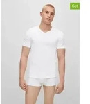 Hugo Boss Underwear 3er-Set: Shirts in Wei&szlig; - S