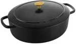 Ballarini Cocotte "Bellamonte" in Schwarz - (B)29 cm
