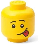 LEGO Aufbewahrungsbox "Silly" in Gelb - (H)11,5 x &Oslash; 10,2 cm