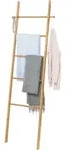 Wenko Handtuchleiter "Bahari" in Natur - (B)43 x (H)170 x (T)33 cm